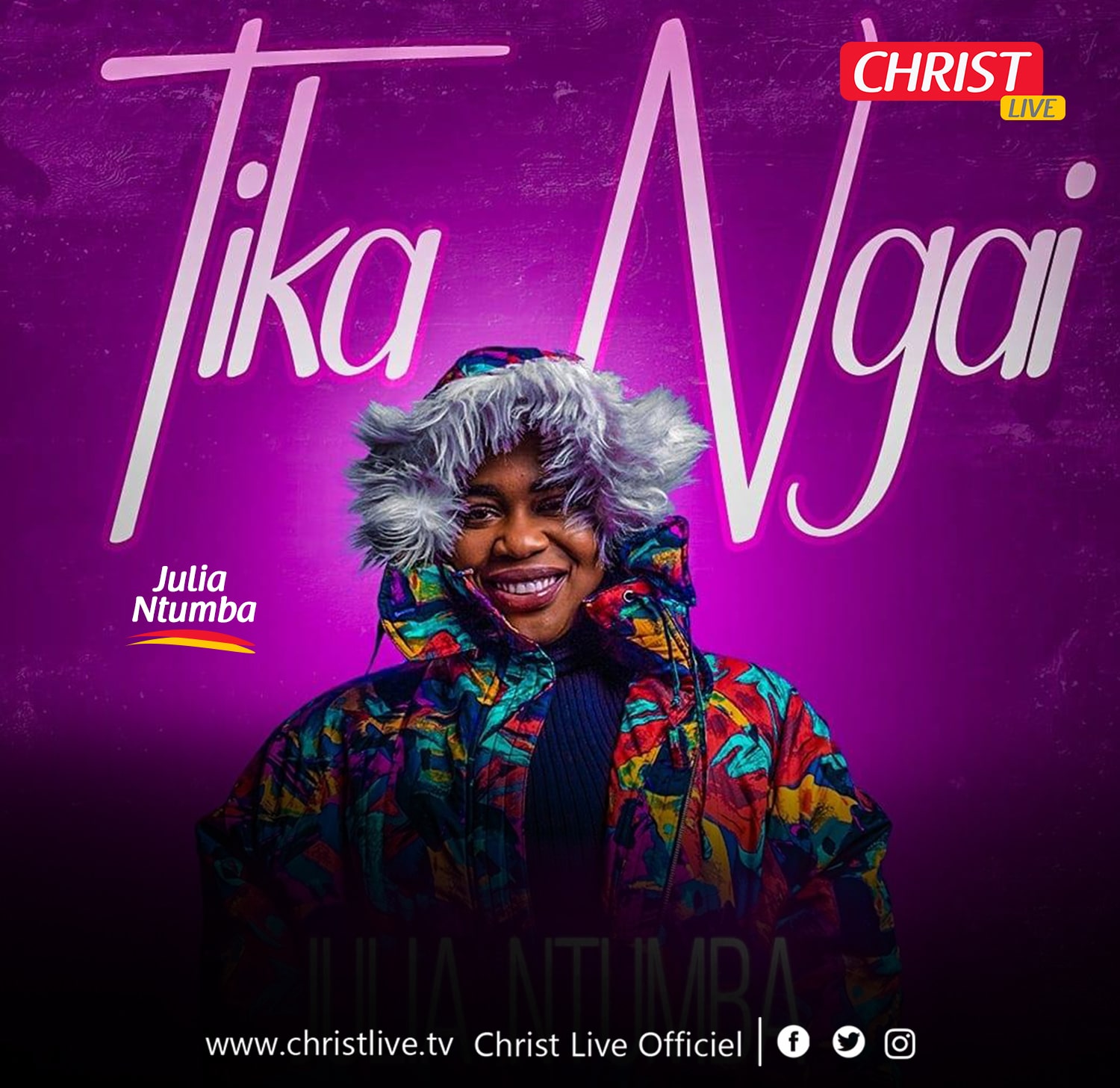 Julia Ntumba : « Tika Ngai », nouveau single.